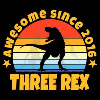 Awesome Since 2016 Three Rex 16oz Travel Tumbler