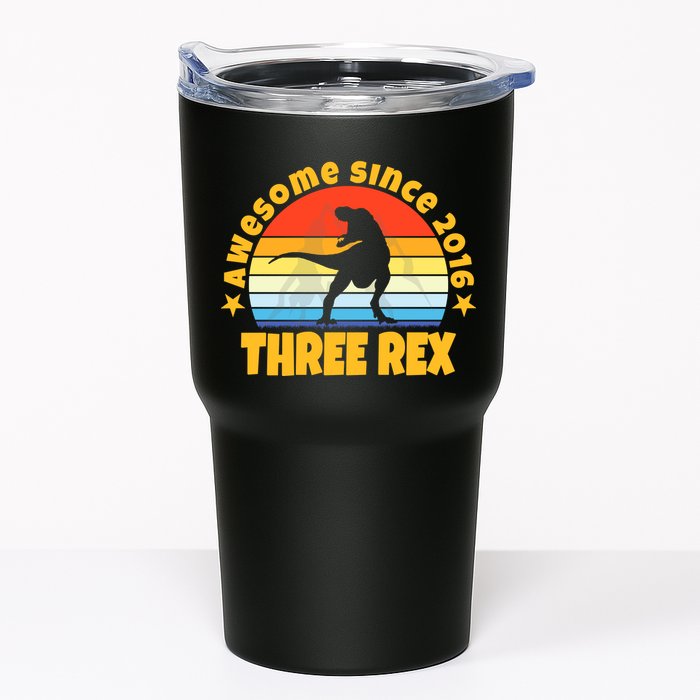 Awesome Since 2016 Three Rex Tumbler
