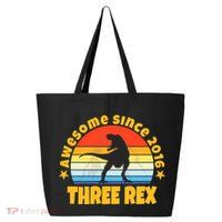 Awesome Since 2016 Three Rex 25L Jumbo Tote