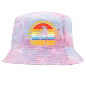 Awesome Since 2016 Three Rex Tie-Dyed Bucket Hat