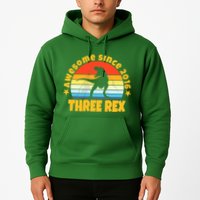 Awesome Since 2016 Three Rex Hoodie