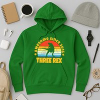 Awesome Since 2016 Three Rex Hoodie