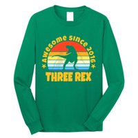 Awesome Since 2016 Three Rex Long Sleeve Shirt
