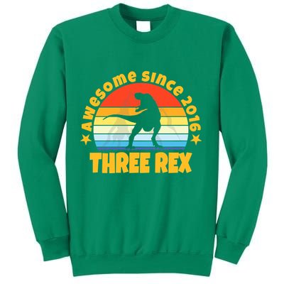 Awesome Since 2016 Three Rex Sweatshirt