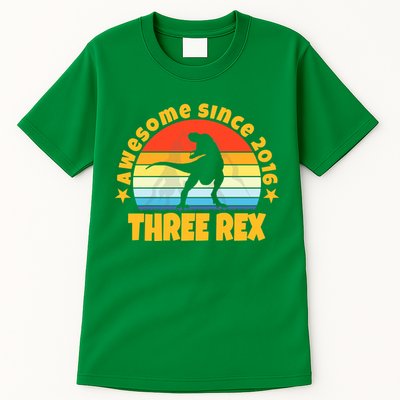 Awesome Since 2016 Three Rex Tall T-Shirt