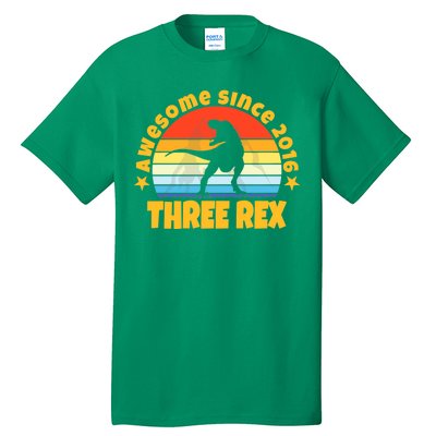 Awesome Since 2016 Three Rex Tall T-Shirt