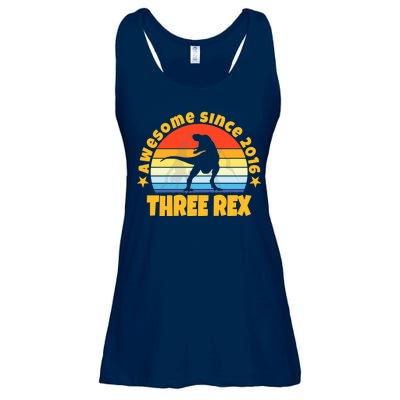 Awesome Since 2016 Three Rex Ladies Essential Flowy Tank