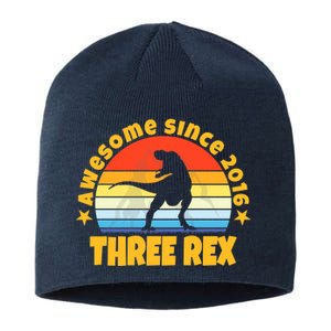 Awesome Since 2016 Three Rex Sustainable Beanie