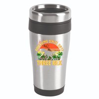 Awesome Since 2017 Tree Rex 3rd Birthday 16oz Travel Tumbler