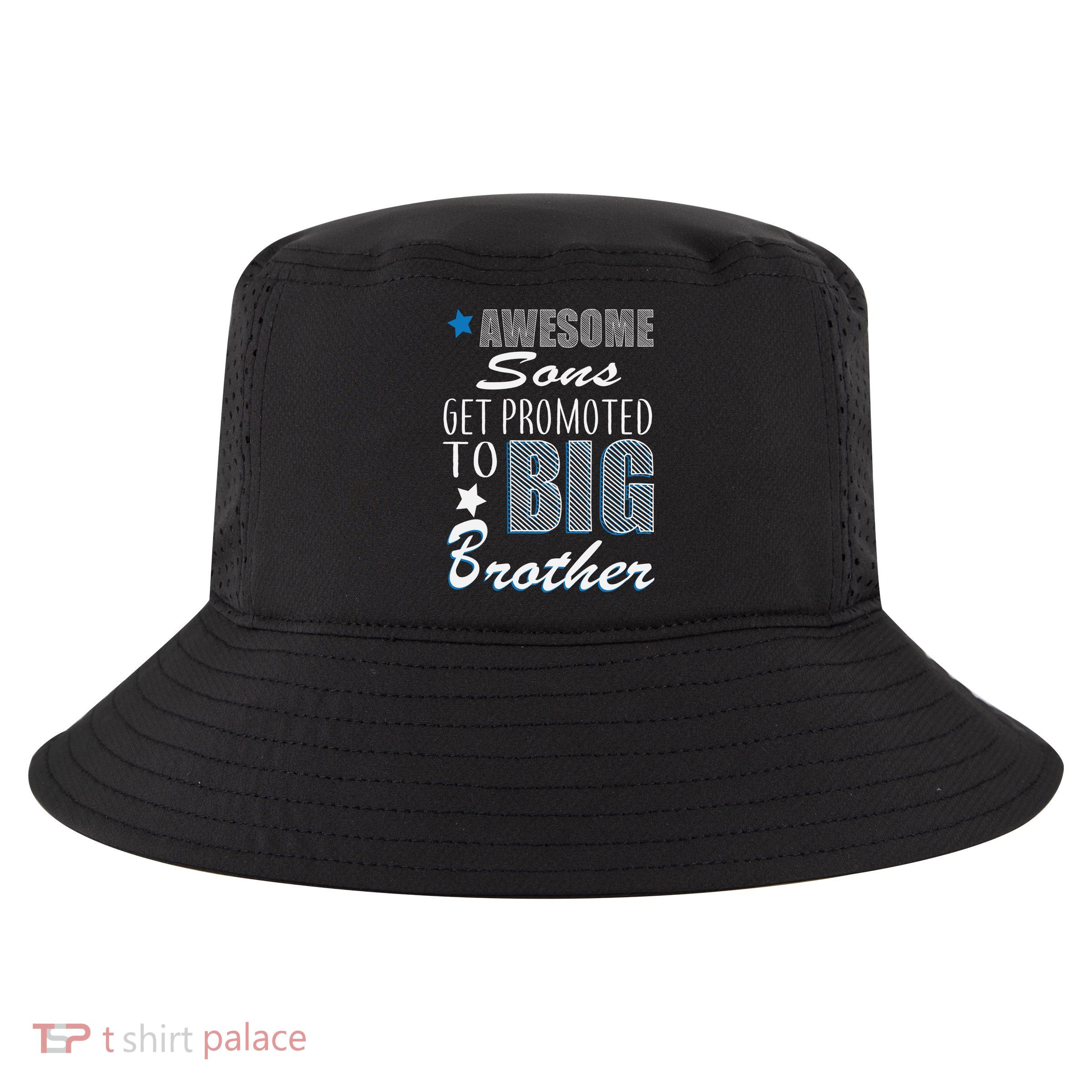 Awesome Son Promoted To Big Brother Cool Comfort Performance Bucket Hat