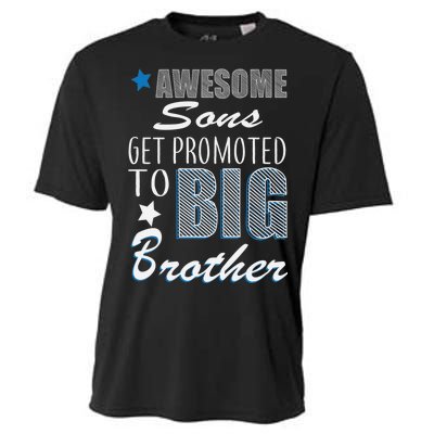 Awesome Son Promoted To Big Brother Cooling Performance Crew T-Shirt