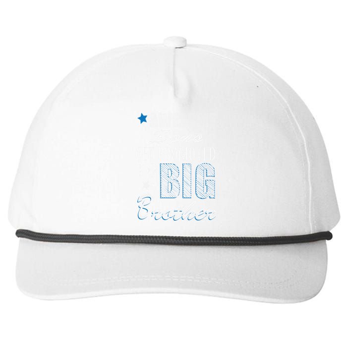 Awesome Son Promoted To Big Brother Snapback Five-Panel Rope Hat