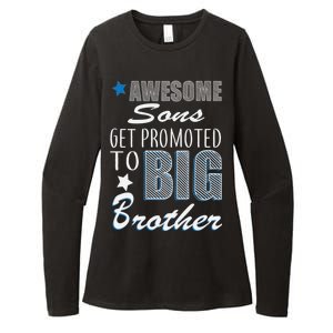 Awesome Son Promoted To Big Brother Womens CVC Long Sleeve Shirt