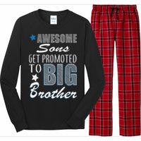 Awesome Son Promoted To Big Brother Long Sleeve Pajama Set