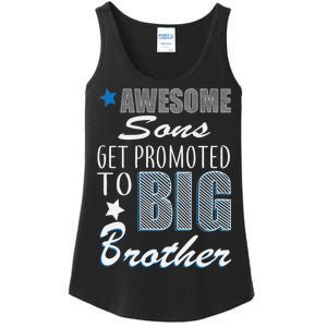 Awesome Son Promoted To Big Brother Ladies Essential Tank