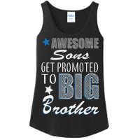 Awesome Son Promoted To Big Brother Ladies Essential Tank