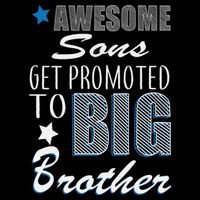 Awesome Son Promoted To Big Brother Flatbill Hat