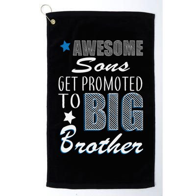 Awesome Son Promoted To Big Brother Golf Towel