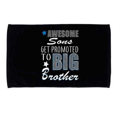 Awesome Son Promoted To Big Brother Microfiber Hand Towel