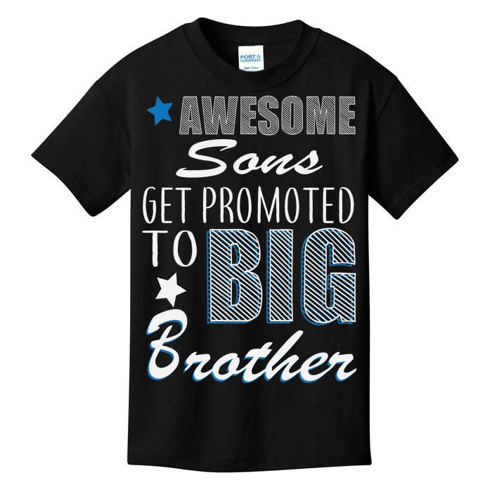 Awesome Son Promoted To Big Brother Kids T-Shirt