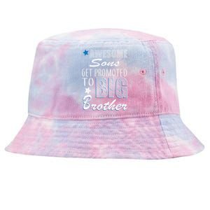 Awesome Son Promoted To Big Brother Tie-Dyed Bucket Hat