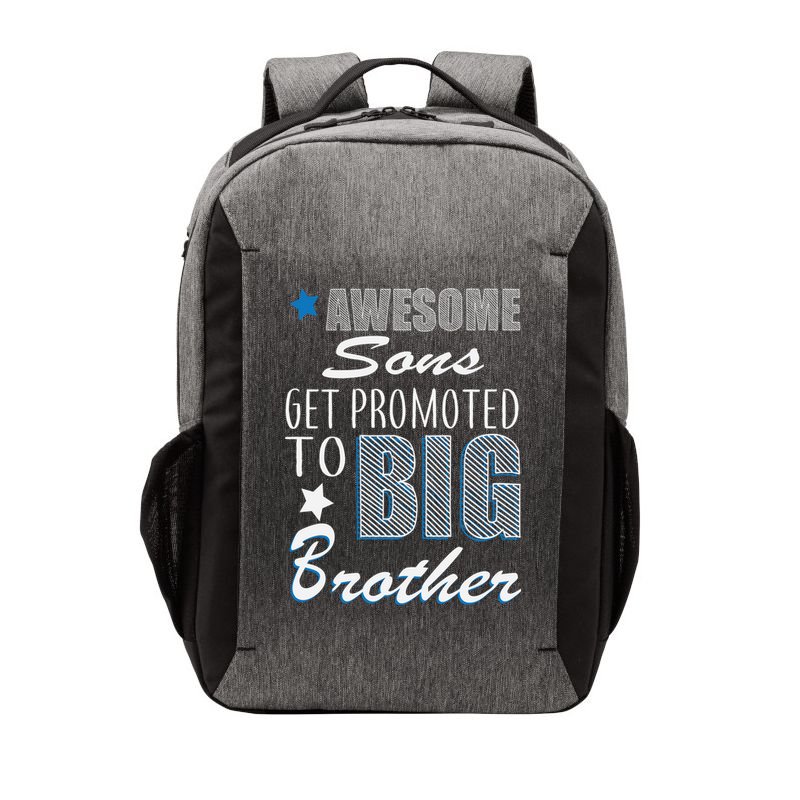 Awesome Son Promoted To Big Brother Vector Backpack