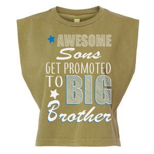 Awesome Son Promoted To Big Brother Garment-Dyed Women's Muscle Tee