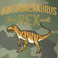 Awesomesaurus T-Rex Legacy Tie Dye Trucker Hat