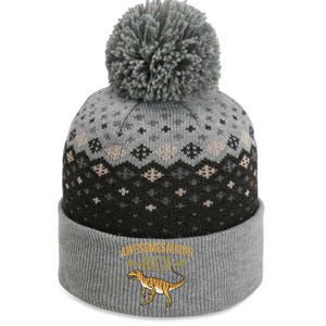 Awesomesaurus T-Rex The Baniff Cuffed Pom Beanie