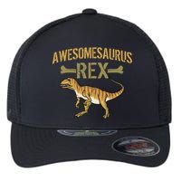 Awesomesaurus T-Rex Flexfit Unipanel Trucker Cap