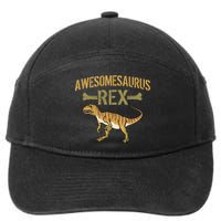 Awesomesaurus T-Rex 7-Panel Snapback Hat