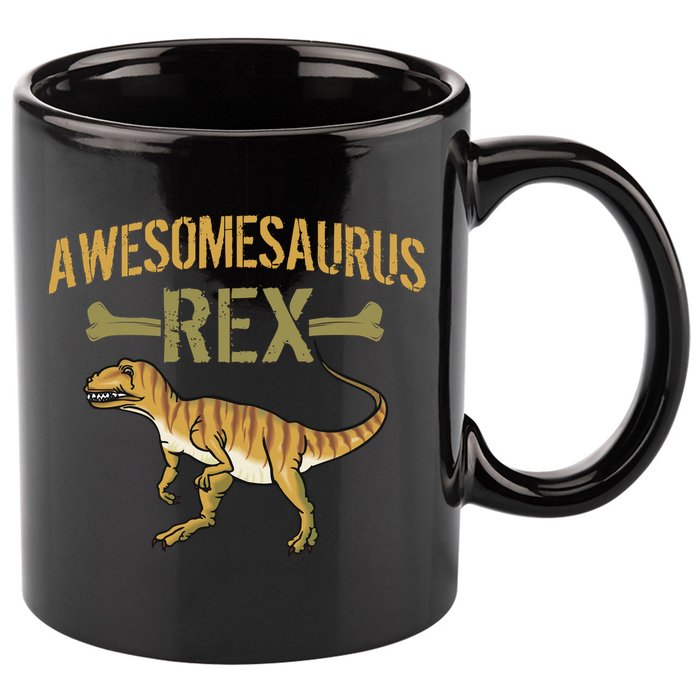 Awesomesaurus T-Rex 11oz C Handle Ceramic Mug