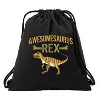 Awesomesaurus T-Rex Drawstring Bag