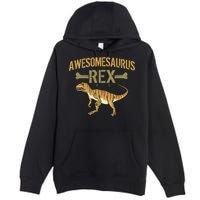 Awesomesaurus T-Rex Premium Pullover Hoodie