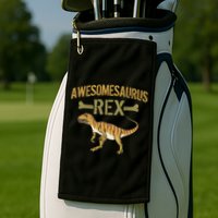 Awesomesaurus T-Rex Golf Towel