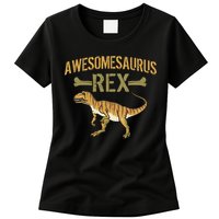 Awesomesaurus T-Rex Womens T-Shirt
