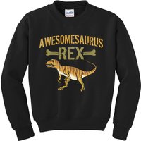 Awesomesaurus T-Rex Kids Sweatshirt
