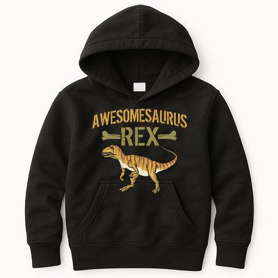 Awesomesaurus T-Rex Kids Hoodie