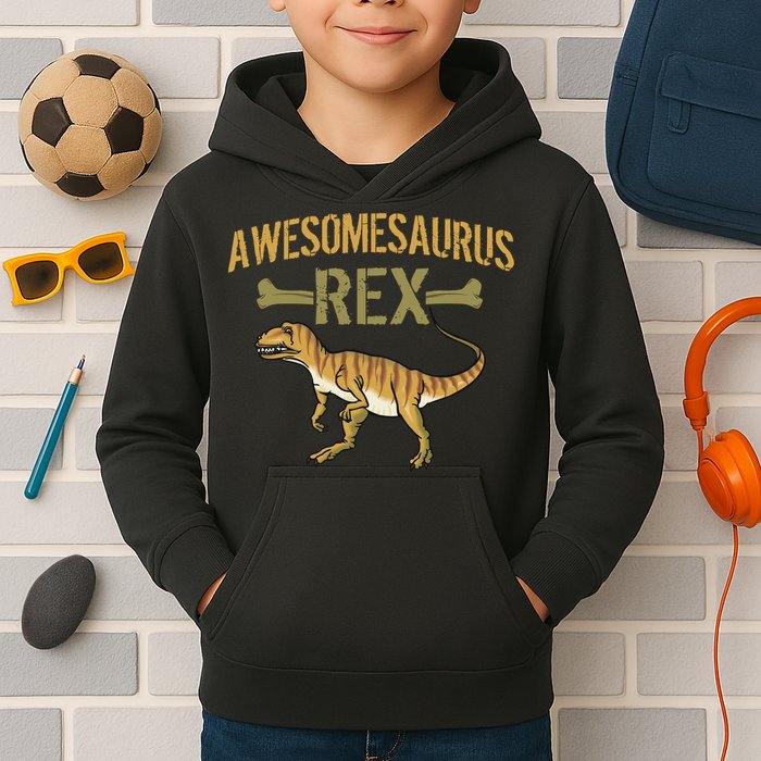 Awesomesaurus T-Rex Kids Hoodie