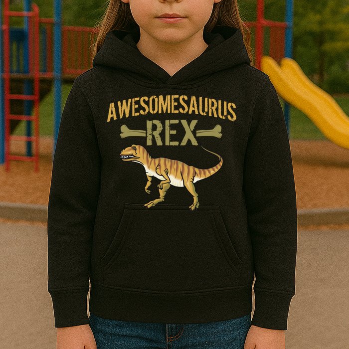 Awesomesaurus T-Rex Kids Hoodie