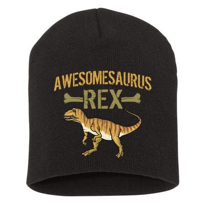 Awesomesaurus T-Rex Short Acrylic Beanie