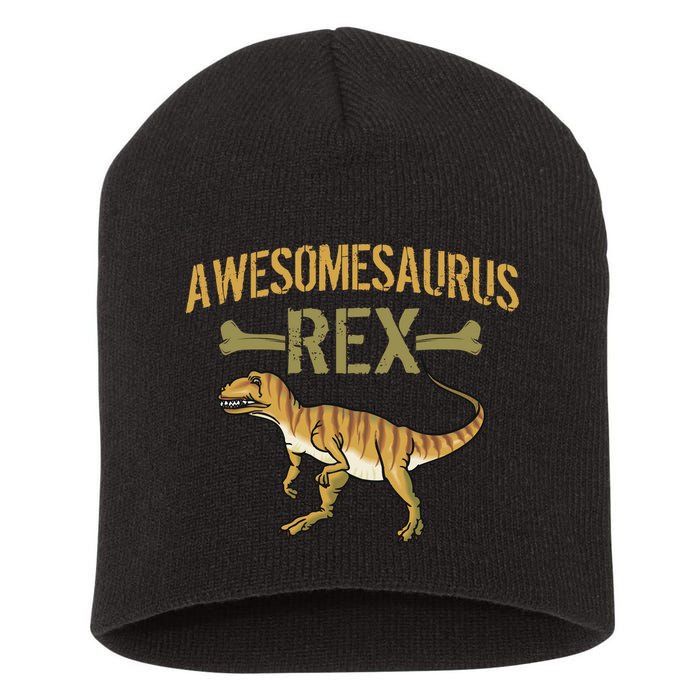 Awesomesaurus T-Rex Short Acrylic Beanie