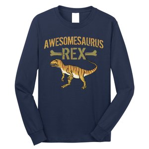 Awesomesaurus T-Rex Long Sleeve Shirt