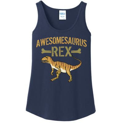 Awesomesaurus T-Rex Ladies Essential Tank