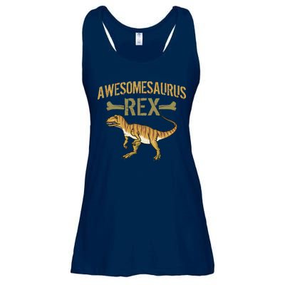 Awesomesaurus T-Rex Ladies Essential Flowy Tank