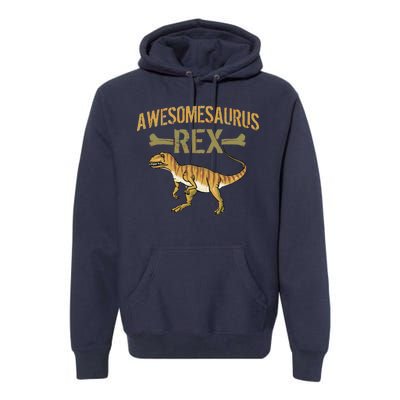 Awesomesaurus T-Rex Premium Hoodie