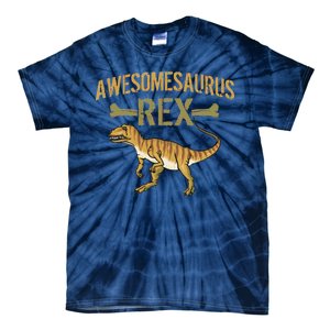 Awesomesaurus T-Rex Tie-Dye T-Shirt