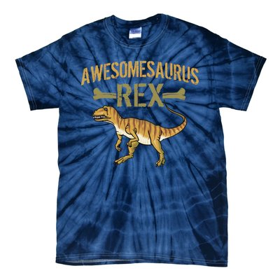 Awesomesaurus T-Rex Tie-Dye T-Shirt