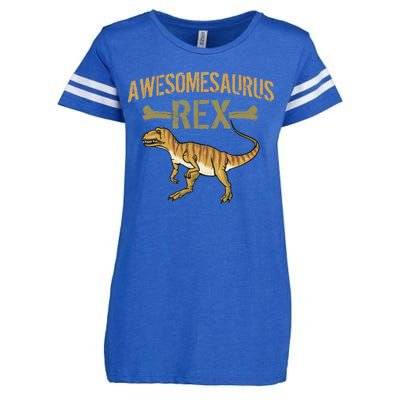 Awesomesaurus T-Rex Enza Ladies Jersey Football T-Shirt