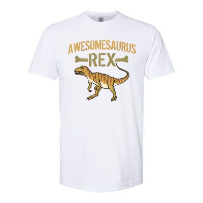 Awesomesaurus T-Rex Softstyle® CVC T-Shirt